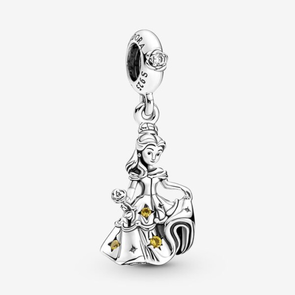 Disney Beauty And The Beast Dancing Belle Dangle Charm Pandora Australia