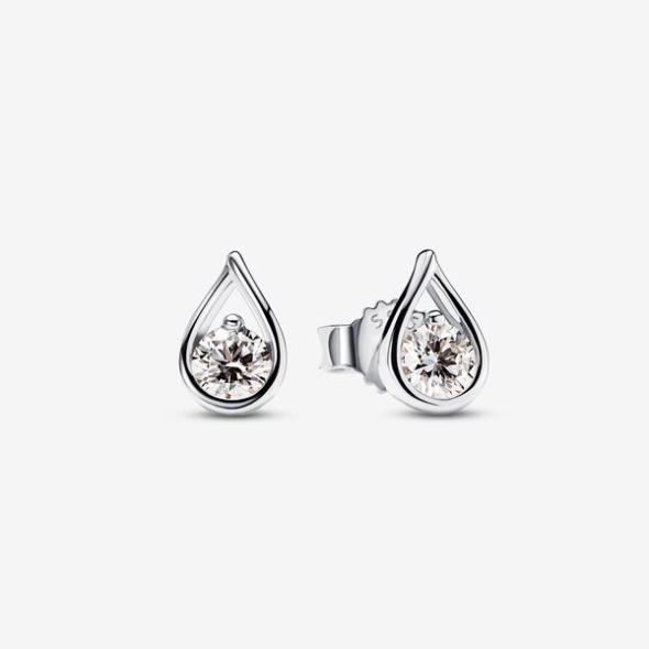 Pandora Australia Brilliance Lab-Created 0.20 Ct Tw Diamond Stud Earrings