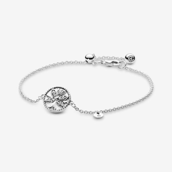 Sparkling Family Tree Slider Bracelet Pandora Australia