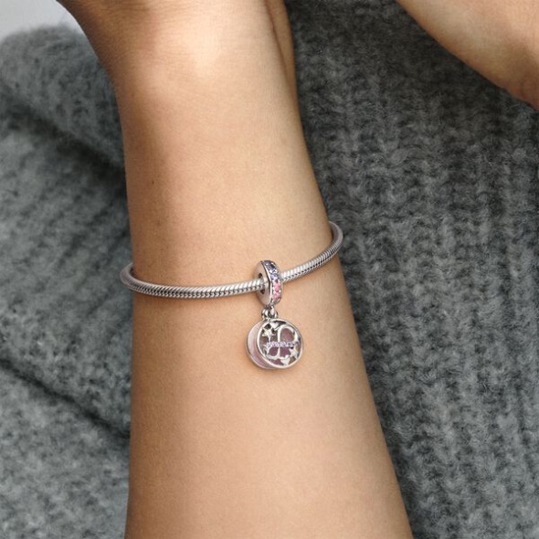Glittering Infinity Hearts Stars Dangle Charm Pandora Australia