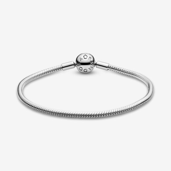 Pandora Australia Moments Snake Chain Bracelet Sterling Silver