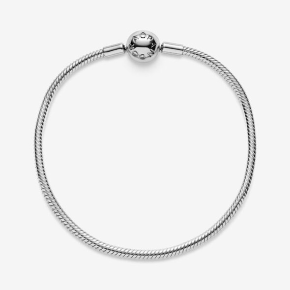 Pandora Australia Moments Snake Chain Bracelet Sterling Silver