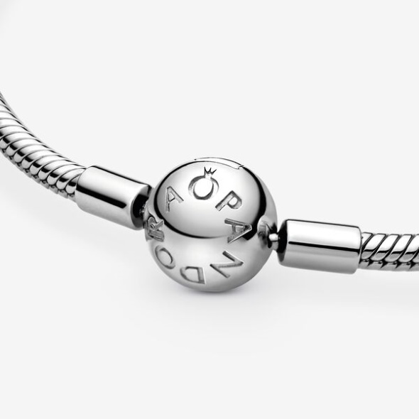 Pandora Australia Moments Snake Chain Bracelet Sterling Silver