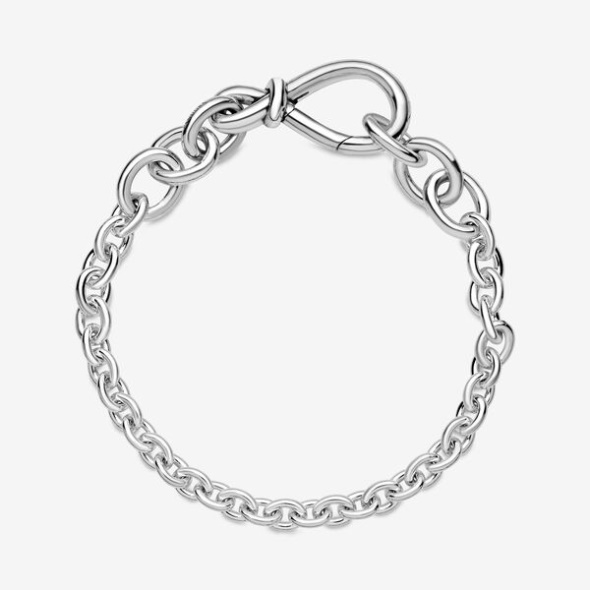 Pandora Australia Chunky Infinity Knot Chain Bracelet