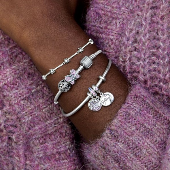 Forever Sisters Dangle Charm Pandora Australia