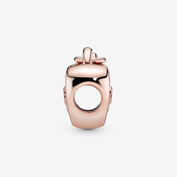 Love You Heart Padlock Charm Pandora Australia Rose Gold Plated