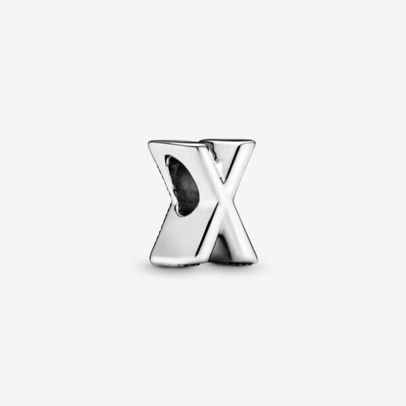 Letter X Alphabet Charm Pandora Australia