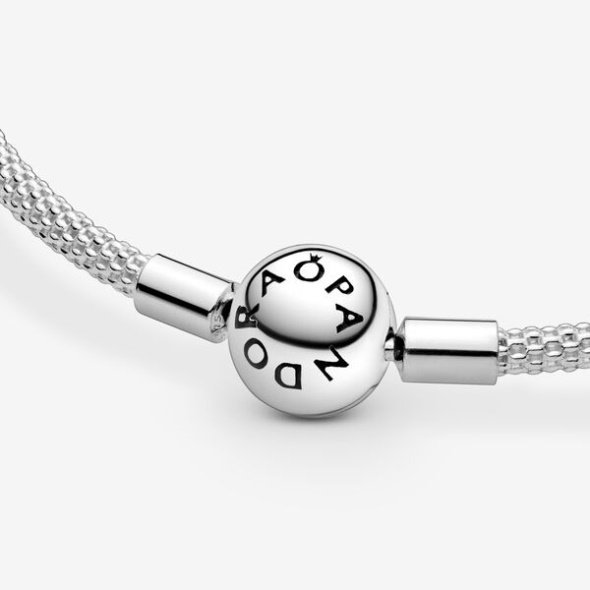 Pandora Australia Moments Mesh Bracelet Sterling Silver
