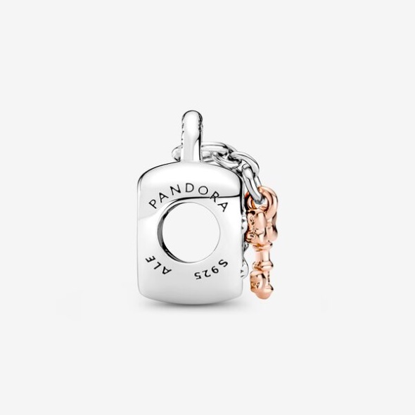 Disney Mickey Mouse Minnie Mouse Padlock Charm Pandora Australia