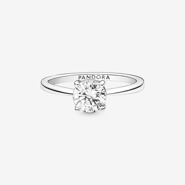 Sparkling Solitaire Ring Pandora Australia