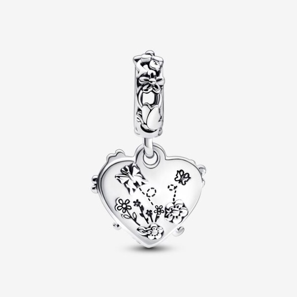 Disney Winnie The Pooh Piglet Double Dangle Charm Pandora Australia