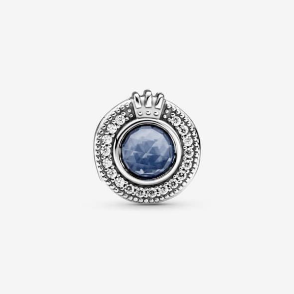 Sparkling Blue Crown O Charm Pandora Australia