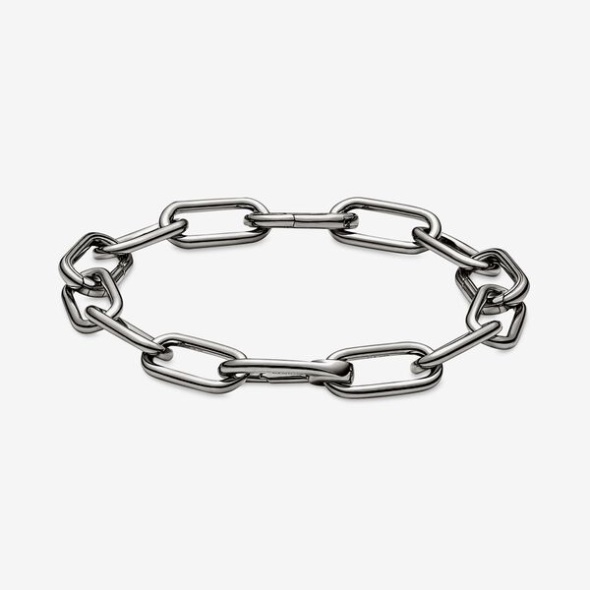 Pandora Australia Me Link Chain Bracelet Ruthenium Plated