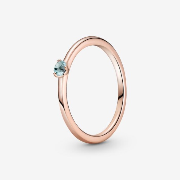 Light Blue Solitaire Ring Pandora Australia
