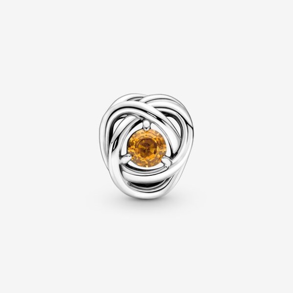 November Honey Eternity Circle Charm Pandora Australia
