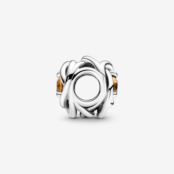 November Honey Eternity Circle Charm Pandora Australia