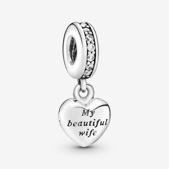 My Beautiful Wife Dangle Charm Pandora Australia