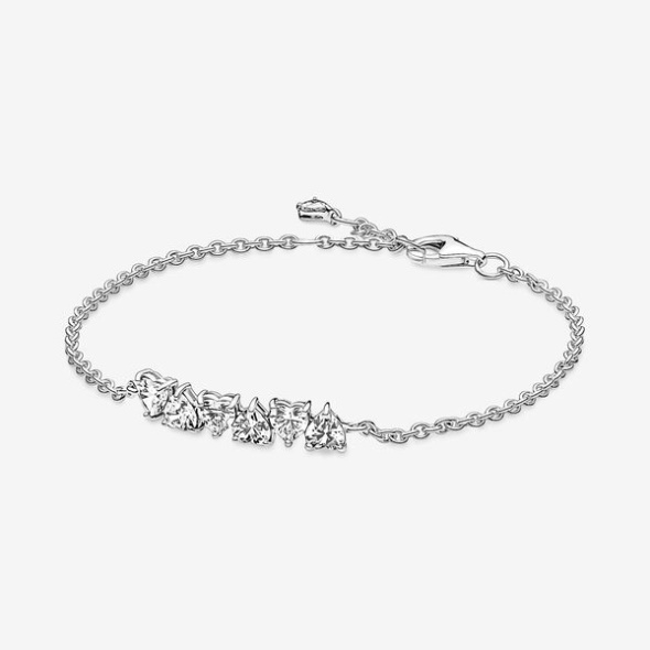 Pandora Australia Endless Hearts Sparkling Bracelet Set