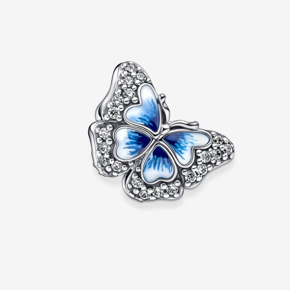 Blue Butterfly Sparkling Charm Pandora Australia