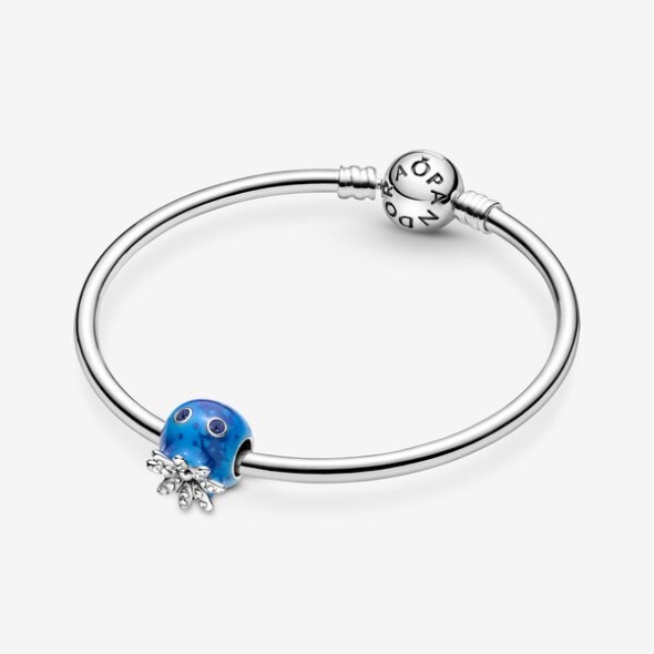 Ocean Bubbles Waves Octopus Charm Pandora Australia