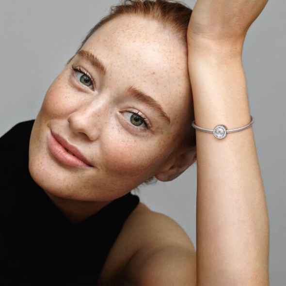 Sparkling Clear Charm Pandora Australia Sterling Silver