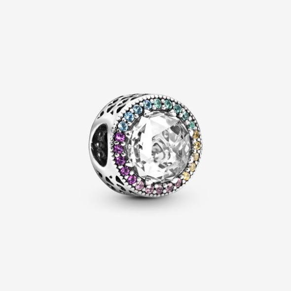 Sparkling Clear Charm Pandora Australia Sterling Silver