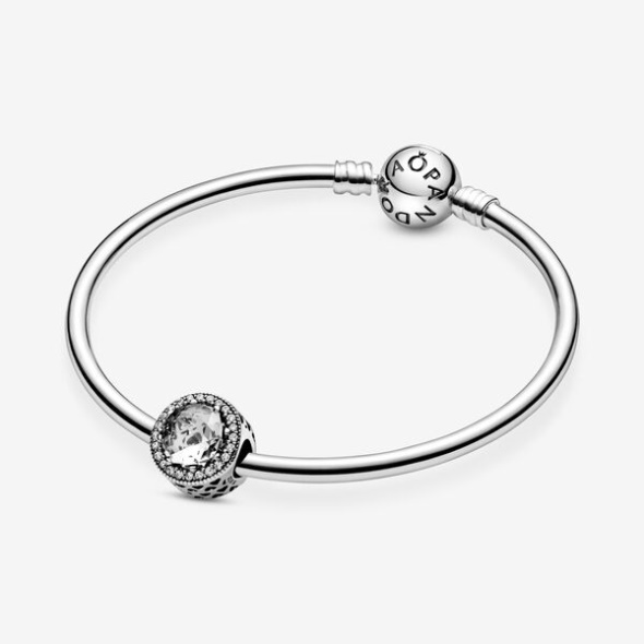 Sparkling Clear Charm Pandora Australia Sterling Silver