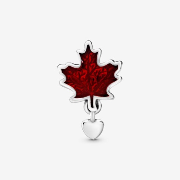 Canada Red Maple Leaf Charm Pandora Australia