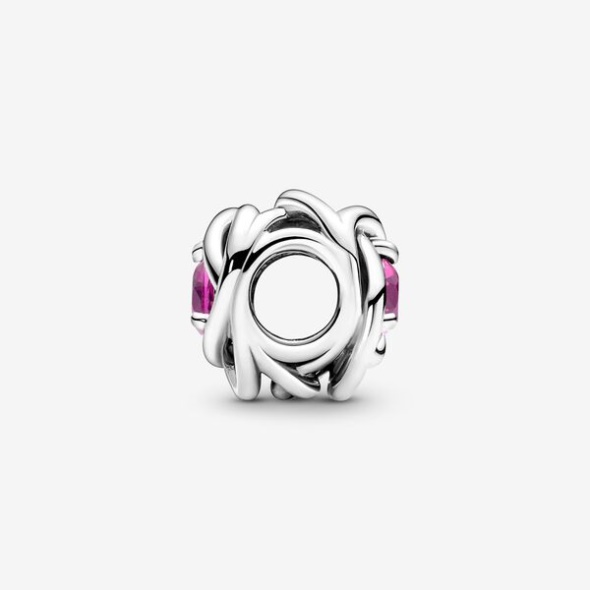 October Pink Eternity Circle Charm Pandora Australia