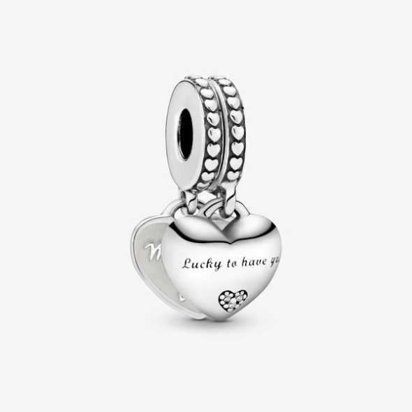 Daughter- Mother In Law Split Dangle Charm-Final Sale Pandora Australia