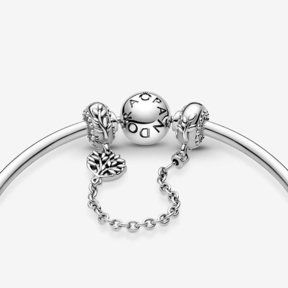 Heart Family Tree Safety Chain Charm Pandora Australia