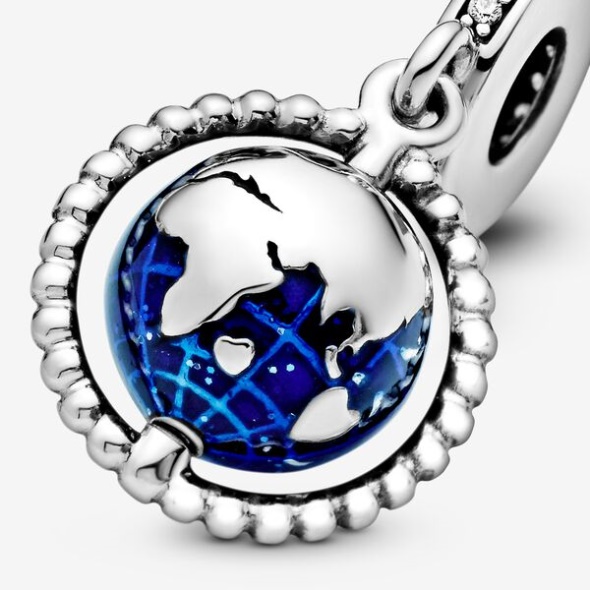 Spinning Globe Dangle Charm Pandora Australia