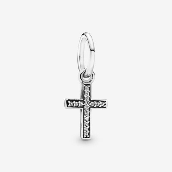 Sparkling Cross Dangle Charm Pandora Australia