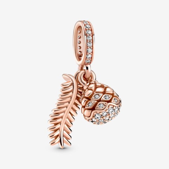 Sparkling Pine Cone Dangle Charm-Final Sale Pandora Australia