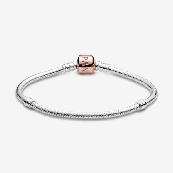 Pandora Australia Moments Snake Chain Bracelet Two-Tone