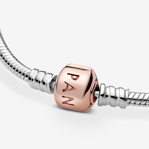 Pandora Australia Moments Snake Chain Bracelet Two-Tone