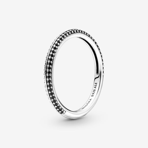 Pandora Australia Me Black Pave Ring
