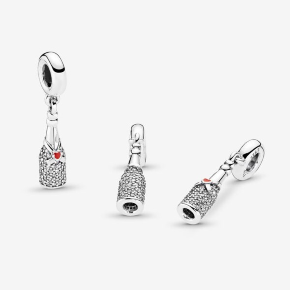 Sparkling Wine Bottle Dangle Charm Pandora Australia