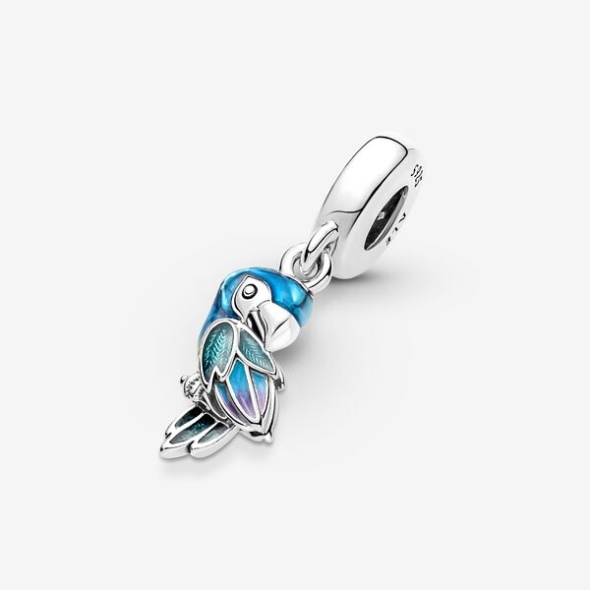 Jungle Paradise Parrot Dangle Charm Pandora Australia