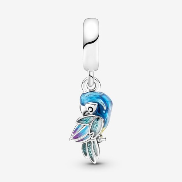 Jungle Paradise Parrot Dangle Charm Pandora Australia