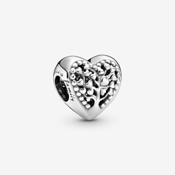 Family Tree Heart Charm Pandora Australia