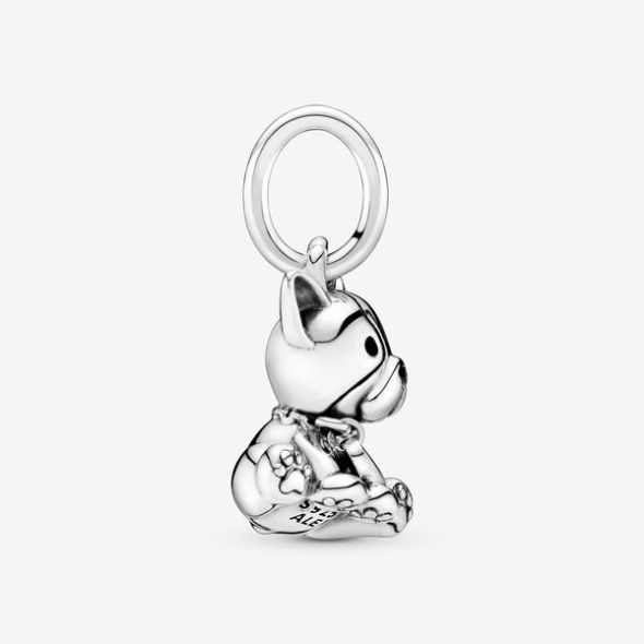 Bulldog Puppy Dog Dangle Charm Pandora Australia
