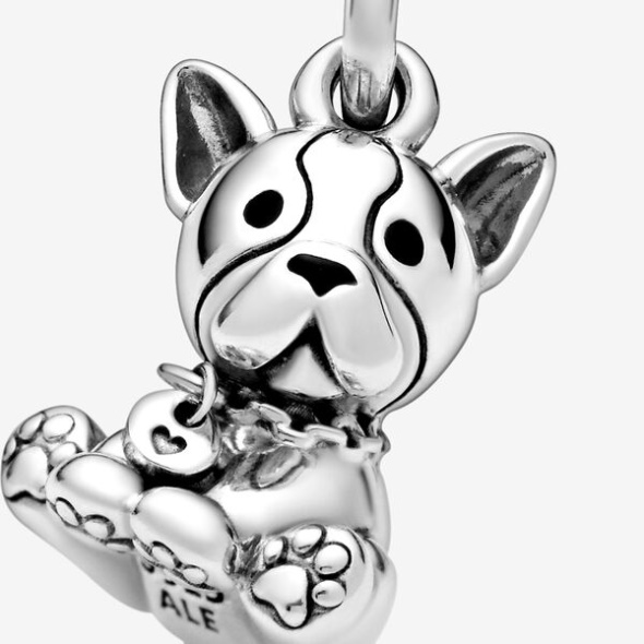 Bulldog Puppy Dog Dangle Charm Pandora Australia