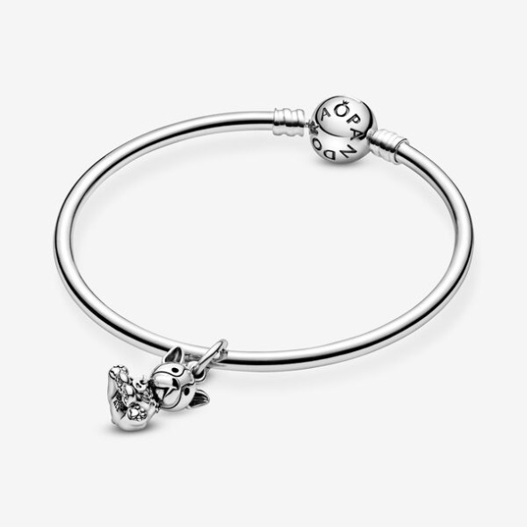 Bulldog Puppy Dog Dangle Charm Pandora Australia