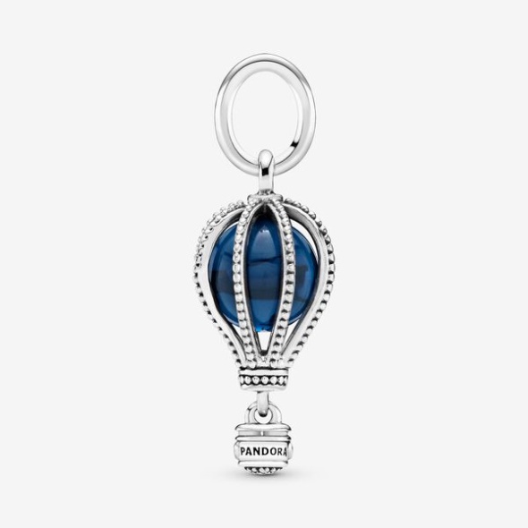 Blue Hot Air Balloon Travel Charm Pandora Australia