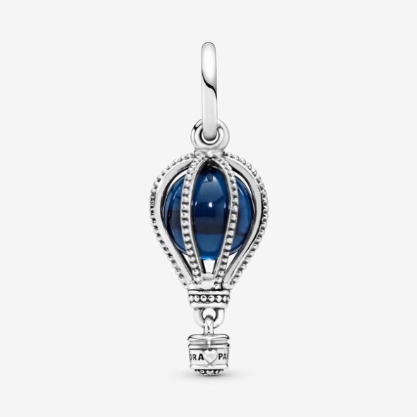 Blue Hot Air Balloon Travel Charm Pandora Australia