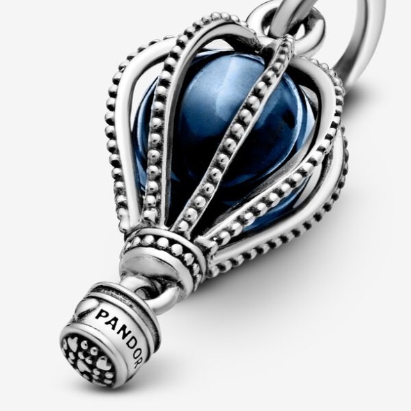 Blue Hot Air Balloon Travel Charm Pandora Australia