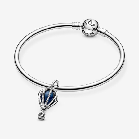 Blue Hot Air Balloon Travel Charm Pandora Australia