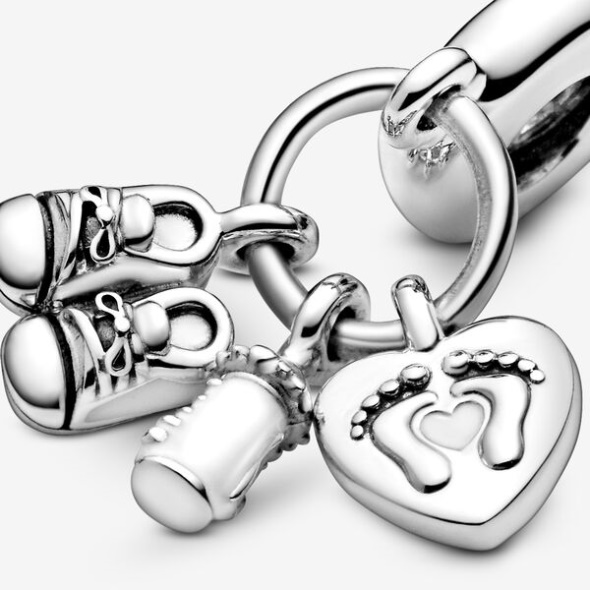 Baby Bottle And Shoes Dangle Charm Pandora Australia