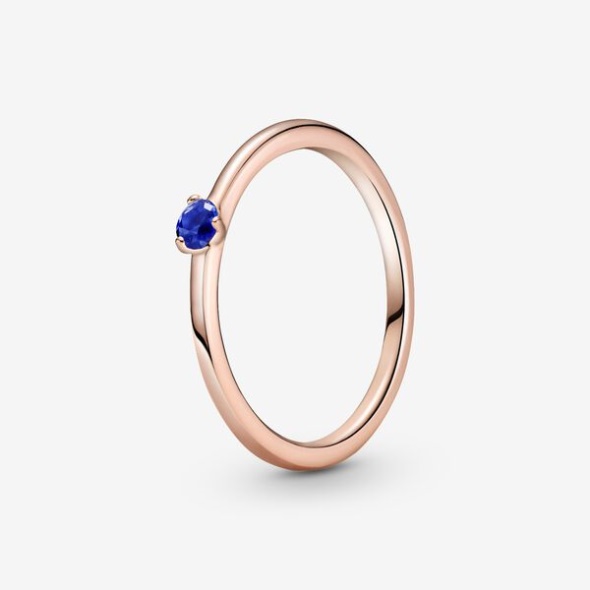 Stellar Blue Solitaire Ring Pandora Australia